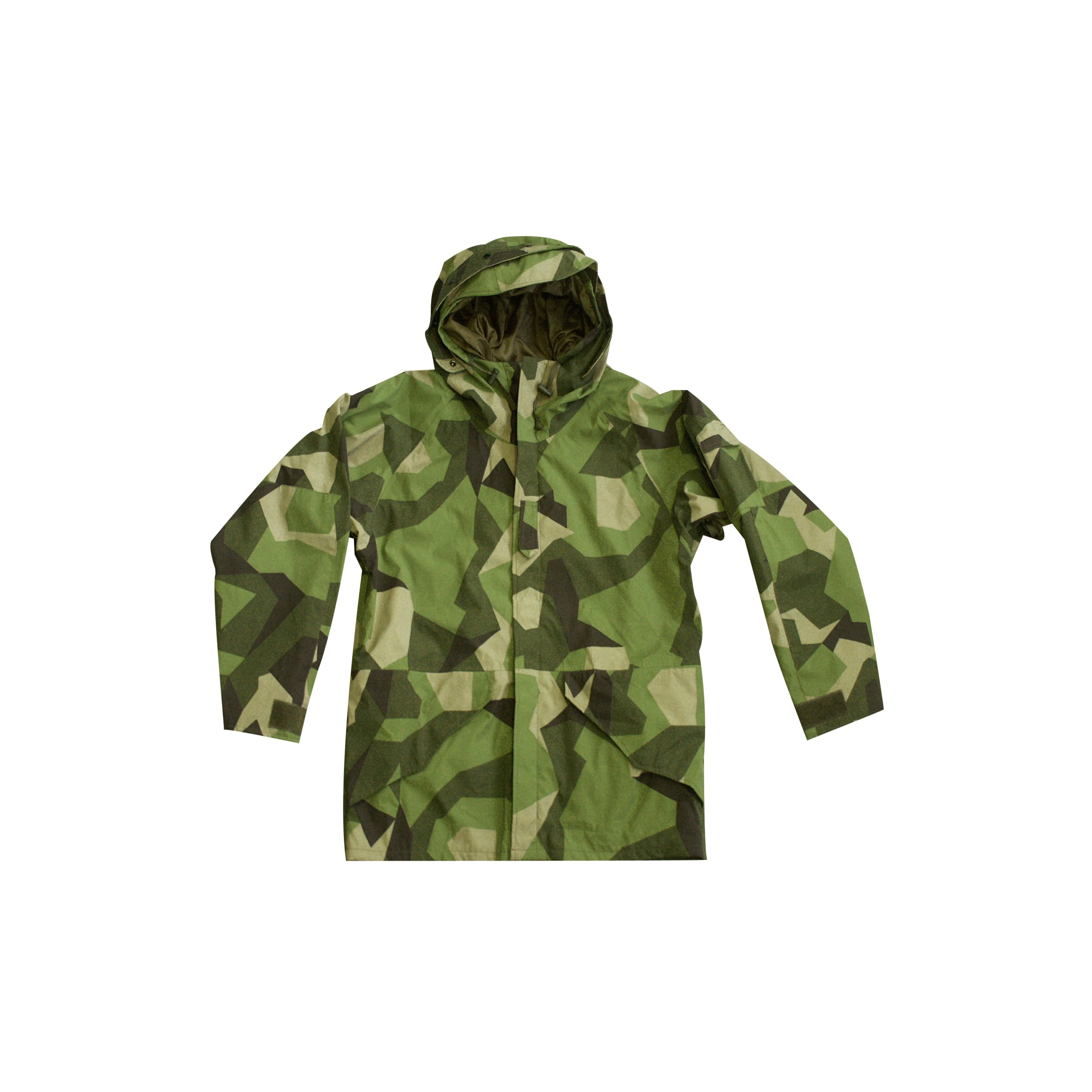 US ECWCS Parka | Swedish M90 Camo | 3-Layer Laminate Waterproof
