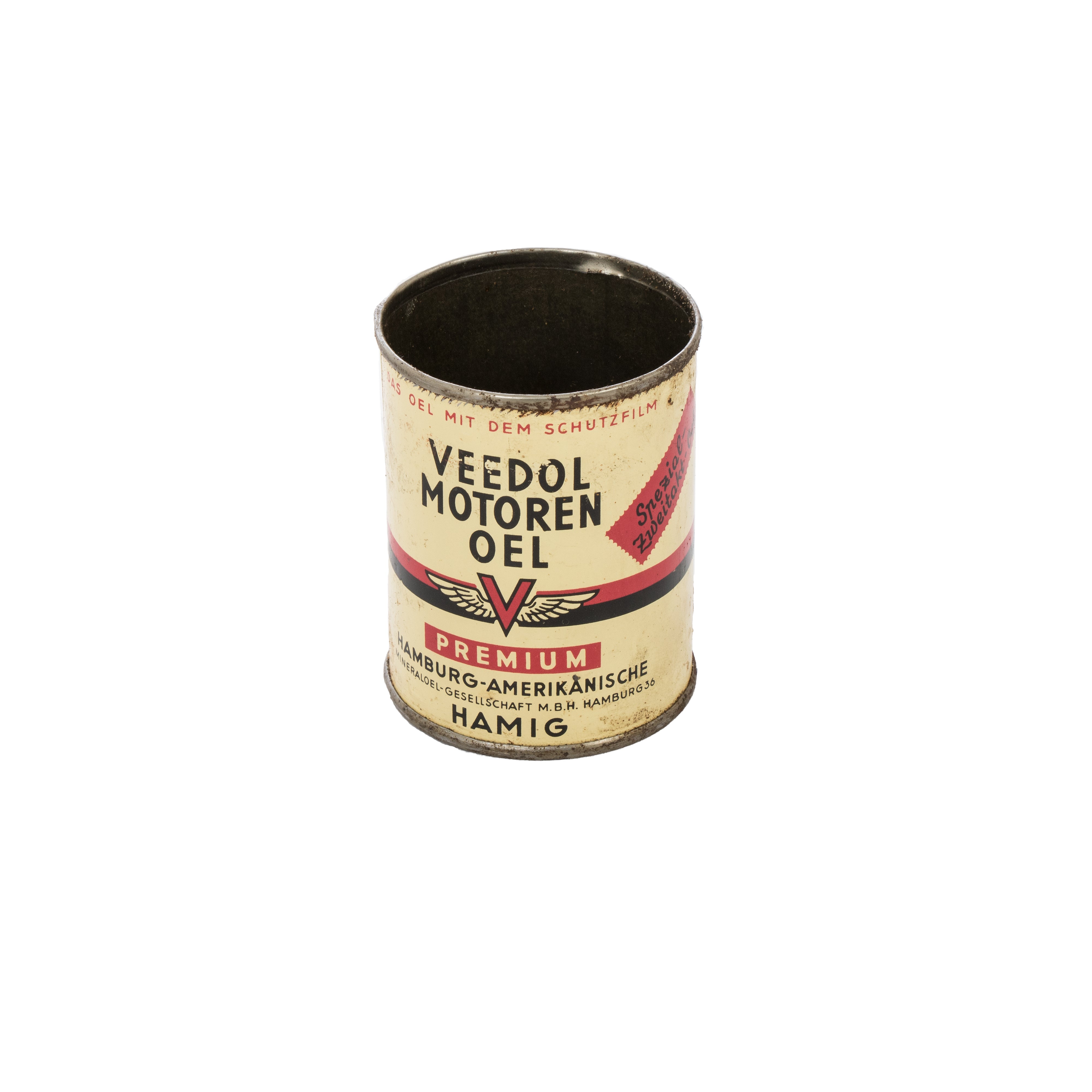 Vintage Veedol Motor Oil Can | Collectible Petroliana Tin
