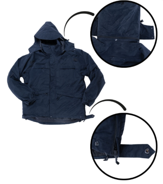5.11 Tactical Goretex 3 in 1 Jacket / Parka with Fleece Liner