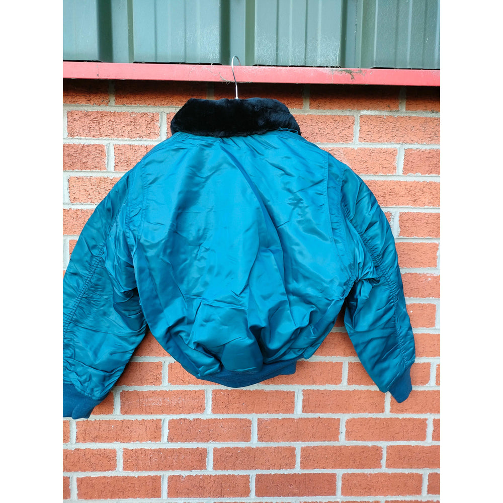MA2 USAF Flying Bomber Jacket XXS - Blue