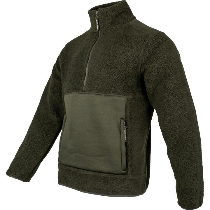 Sherpa Pullover Fleece Dark Olive - Jack Pyke
