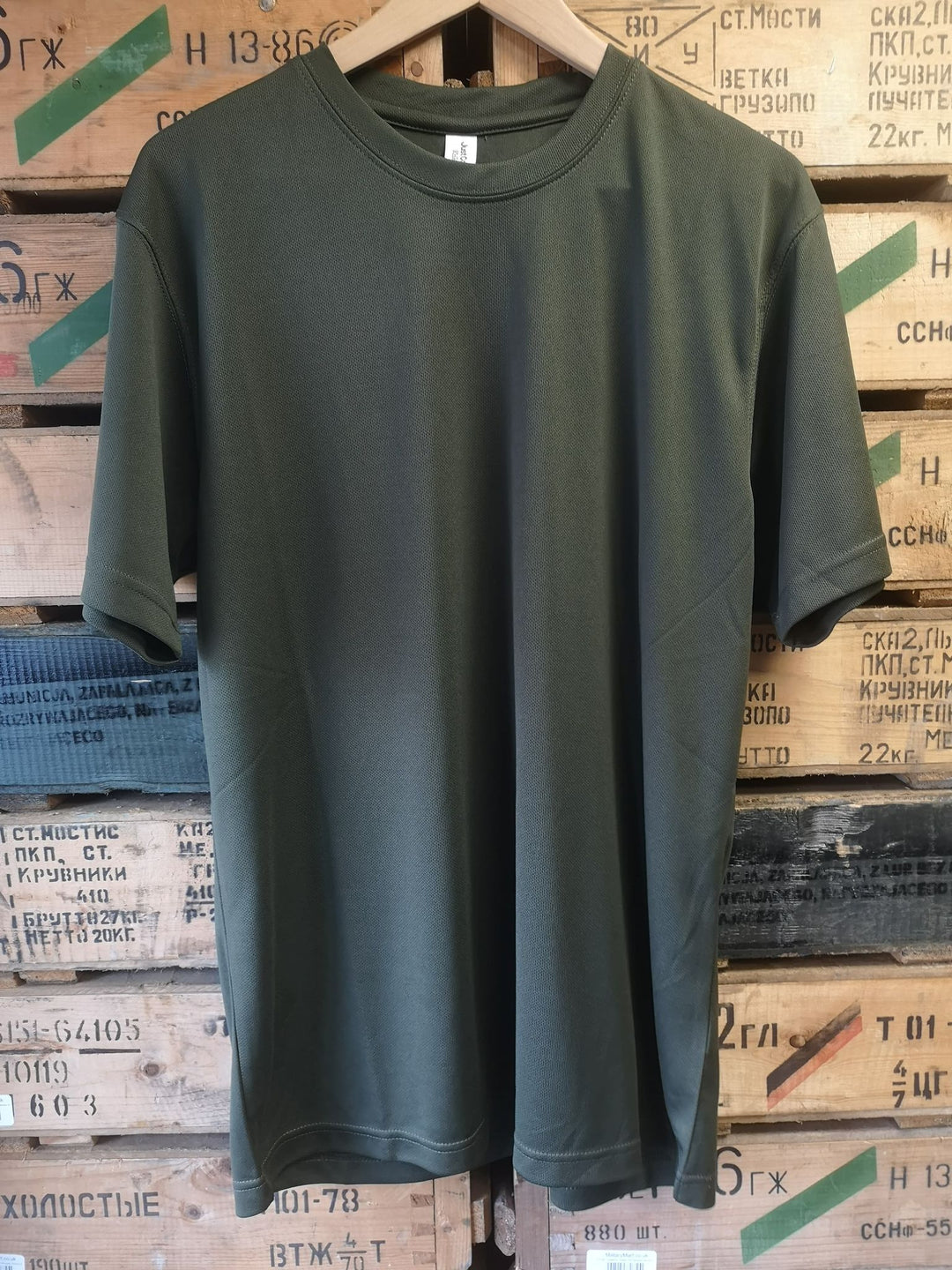 Combat Green Cool Wick T shirt NEW