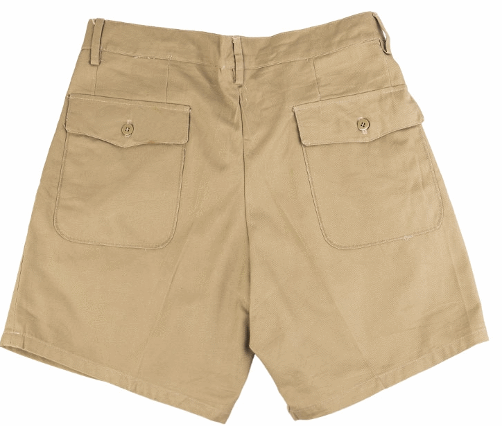 Italian Army Khaki Safari Shorts