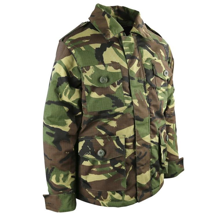 Kids Camo Safari Jacket - DPM