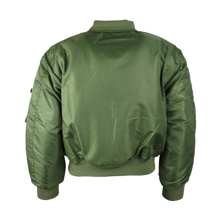 Kids MA1 Jacket - Olive Green