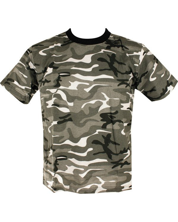 Kids Urban Camo T Shirt