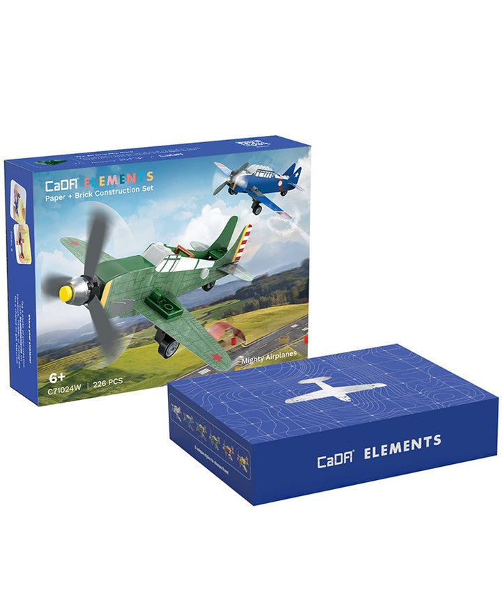 C71024W - Transport Aircraft Play Set / Blocks