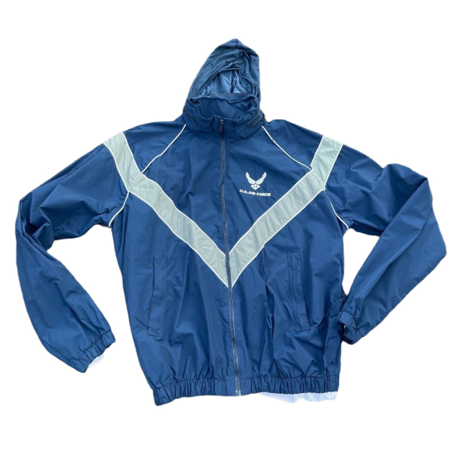 ぺぺUSAF PTU 上下 US Air Force IPFU Reflective PT Tracksuit Top with Hood