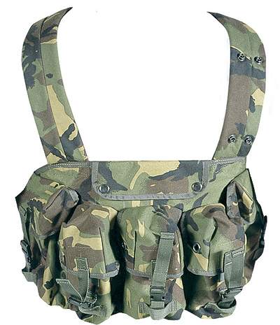 Chest Rig Webbing DPM Woodland