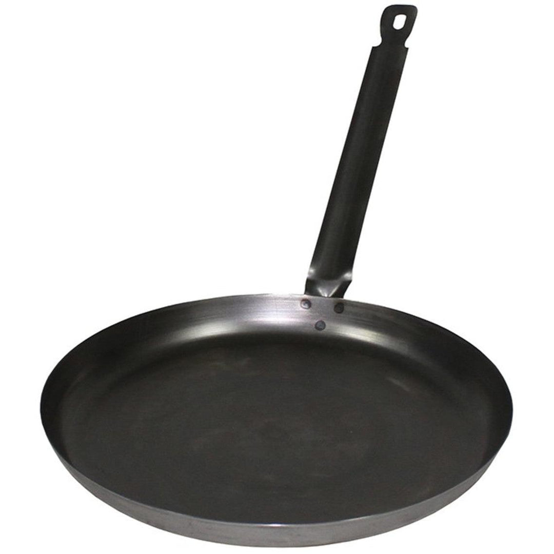26 cm steel camping frying pan