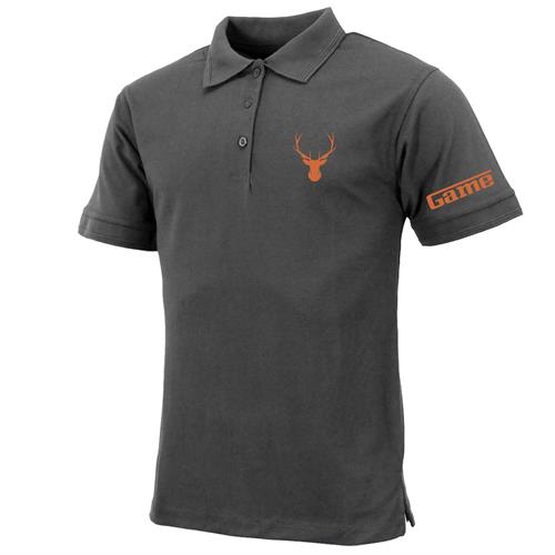 Mens Premium Polo Shirt with Stag & Game Logo Printing-4