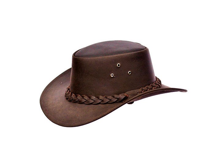 Canberra Leather Hat