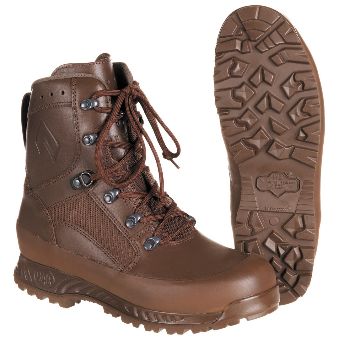 HAIX Boots Combat High Liability Brown - Used