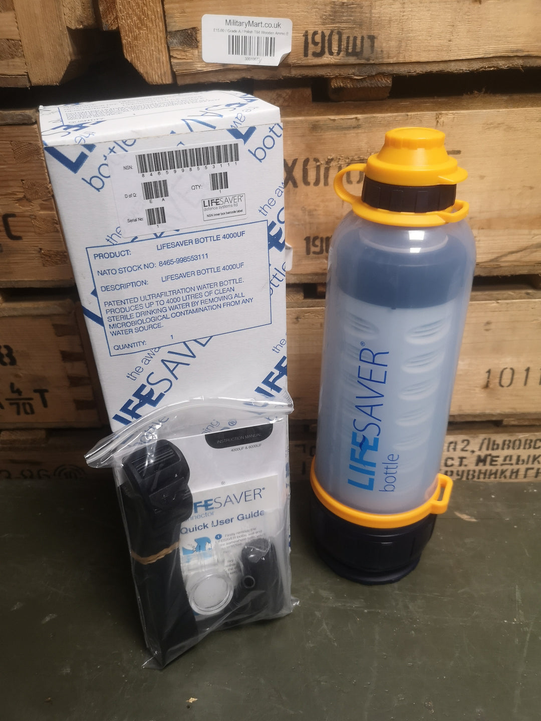 Lifesaver 4000uf Portable Water Filter