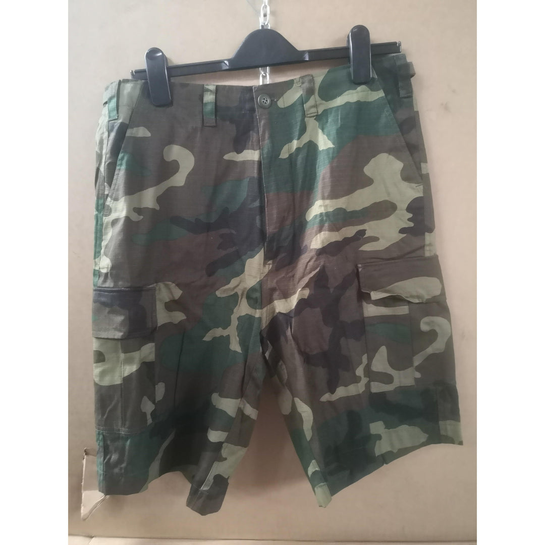 Woodland Camo Ripstop Shorts