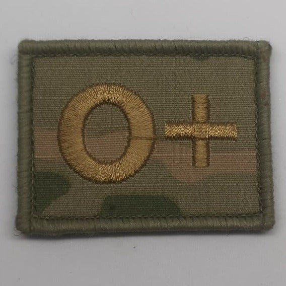 O+ Military Blood Group Patch Multicam®