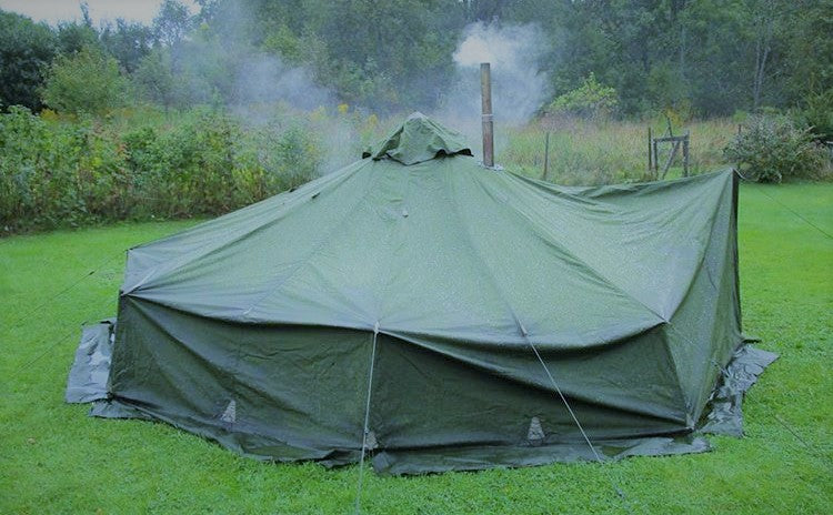 Swedish Army Forest Patrol Lavvu Tent - 8 Person - Unissued – MilitaryMart