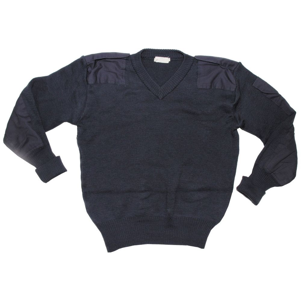 British RAF Blue V Neck Pullover