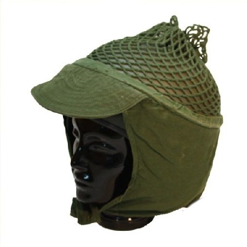 Swedish Army helmet net with peak