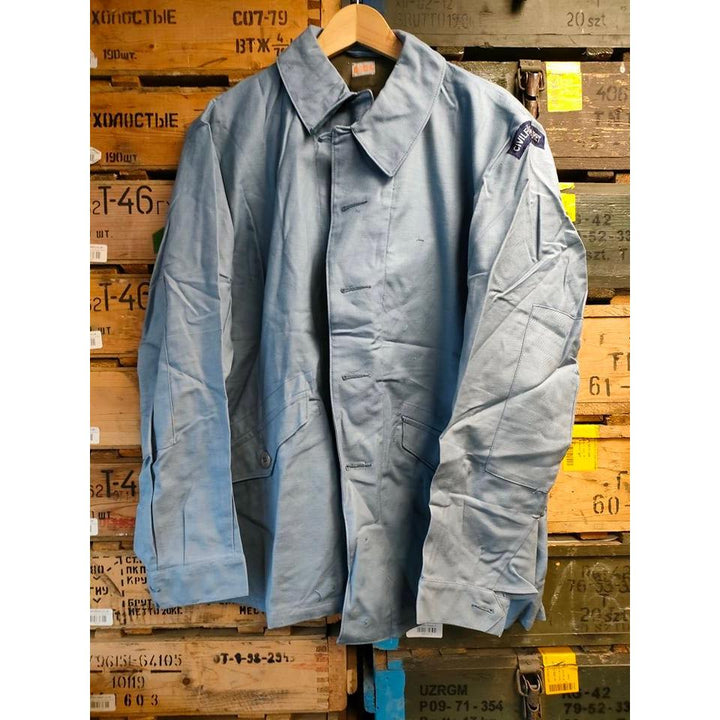Swedish Civilforsvaret M59 Field Jacket - Blue