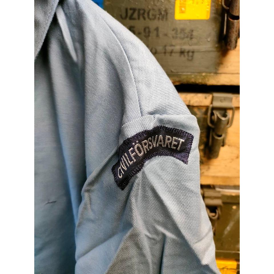 Swedish Civilforsvaret M59 Field Jacket - Blue