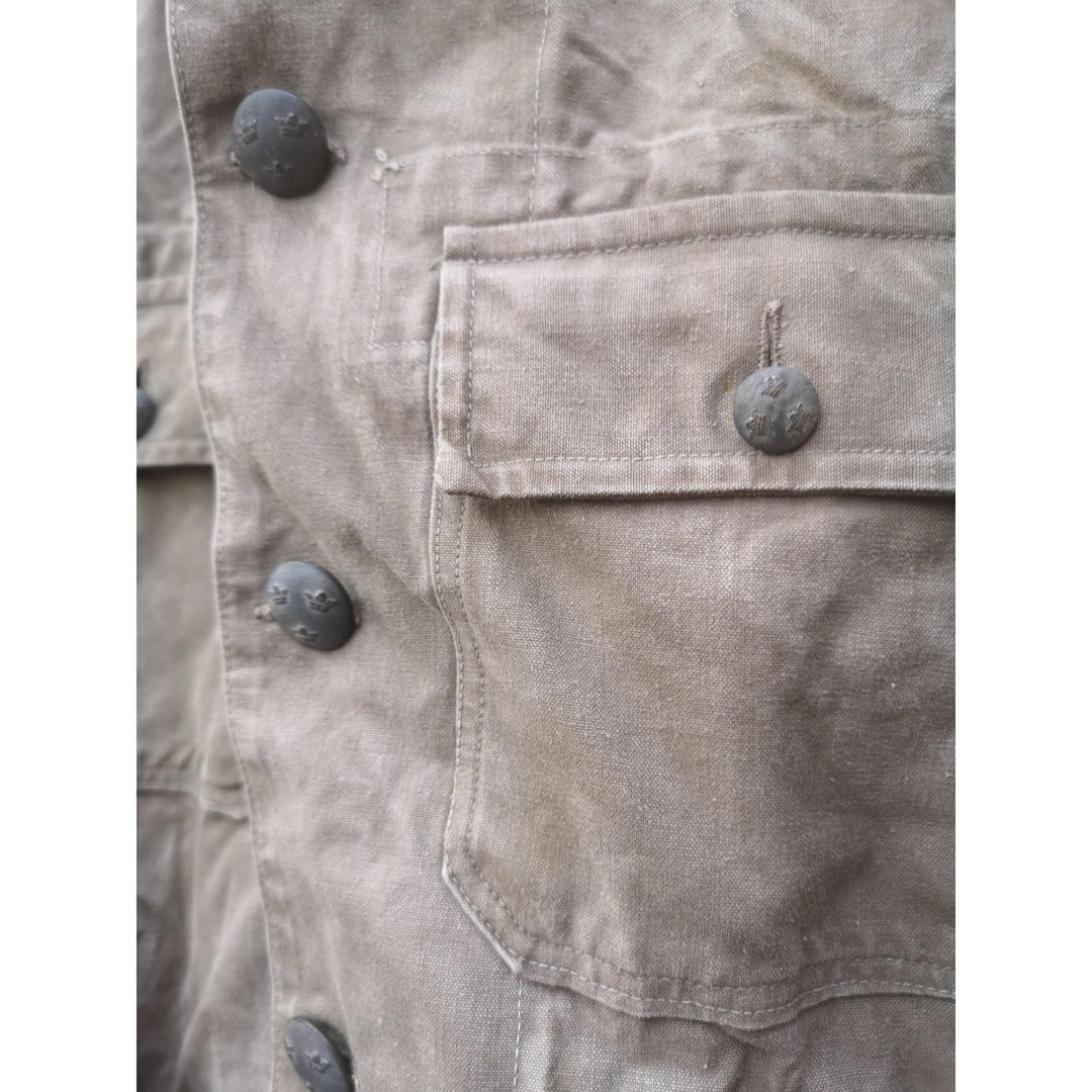 Vintage Swedish Army Home Guard Jacket