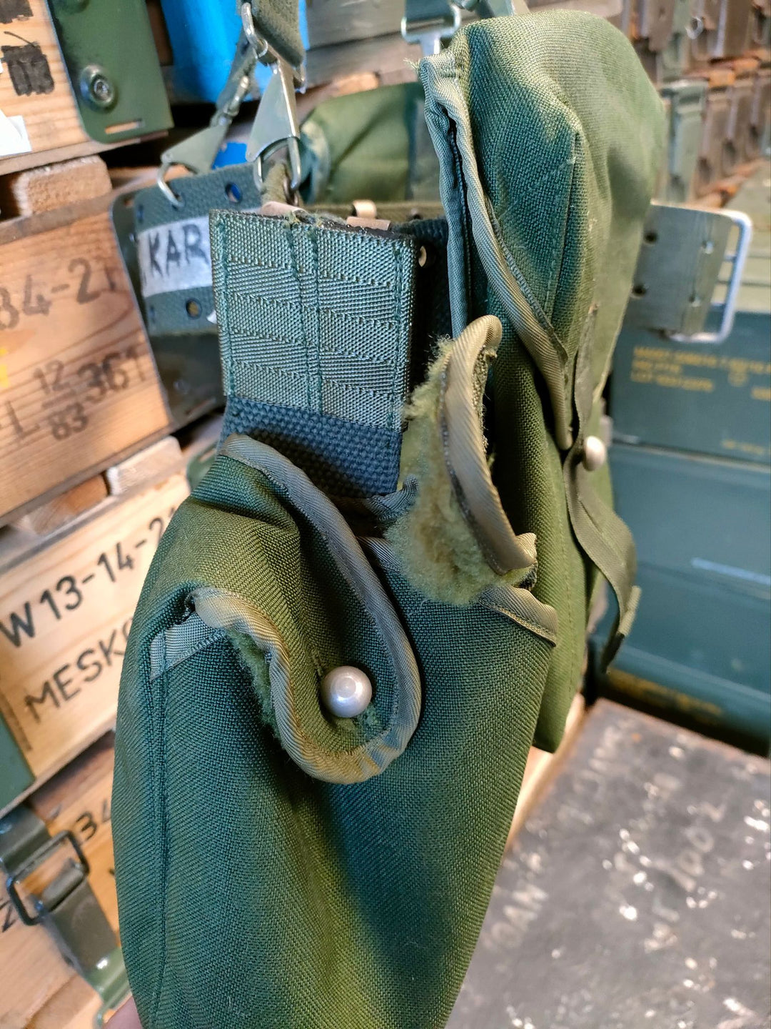 Swedish Coupling Webbing pouch System