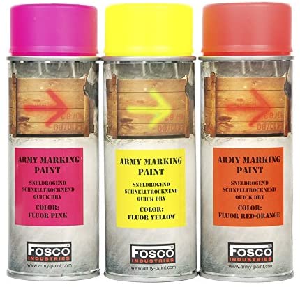 Florescent Paint - Military Spray Paint 400ml