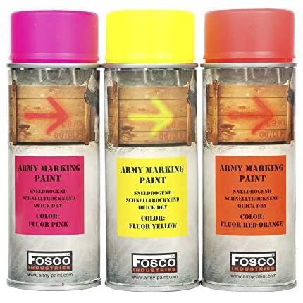 Florescent Paint - Military Spray Paint 400ml