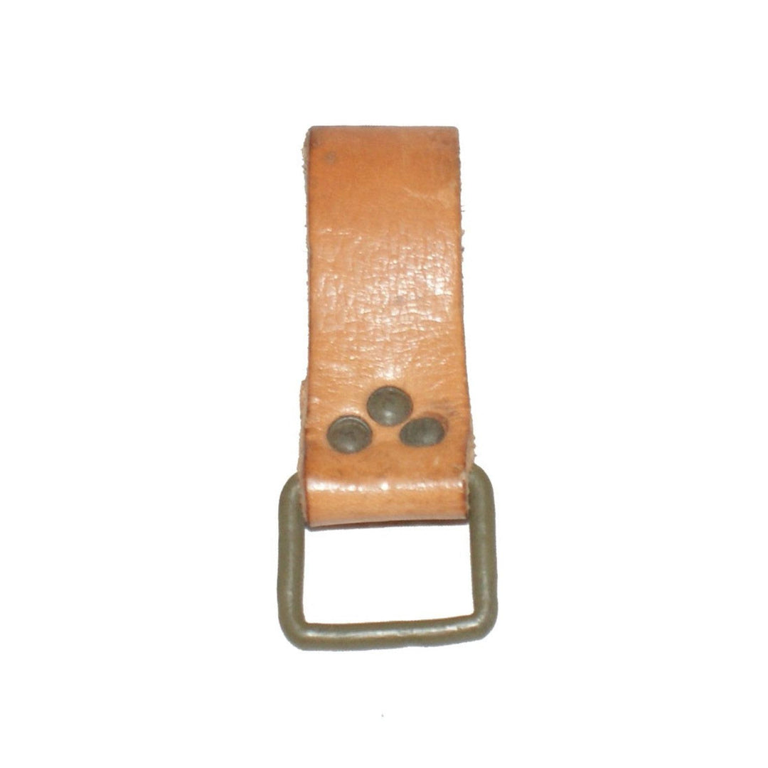 Czech Army Leather Belt Loop 'Dangler'
