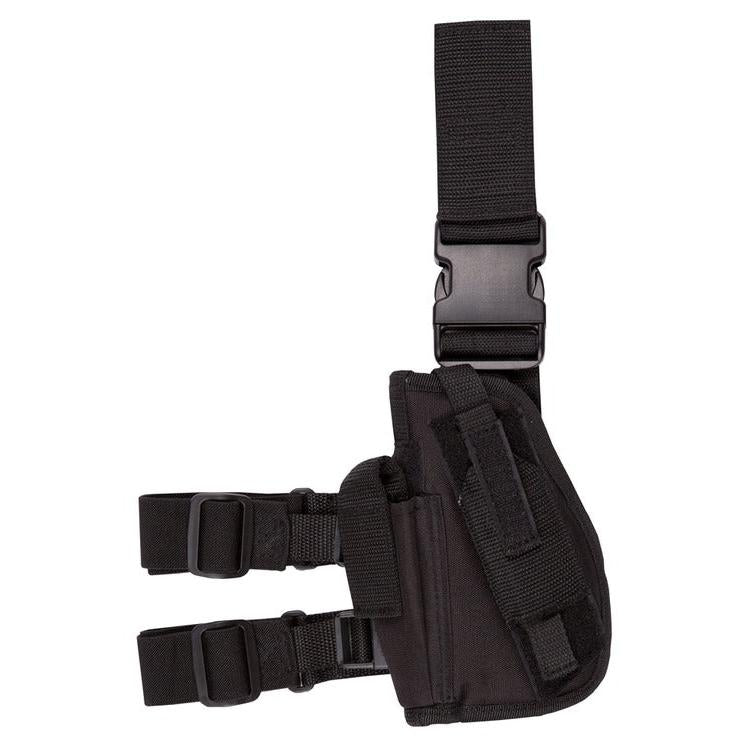 Right Handed Drop Leg Adjustable Holster Black