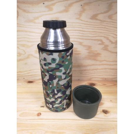 Dutch Army Thermos Flask with neoprene cover
