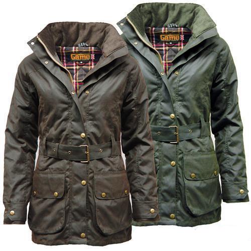 Game Cantrell Padded Antique Waxed Jacket-0