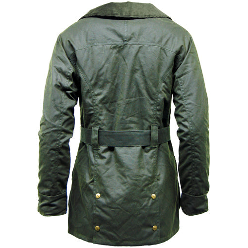 Game Cantrell Padded Antique Waxed Jacket-3