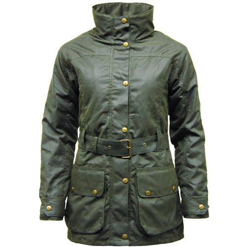 Game Cantrell Padded Antique Waxed Jacket-4