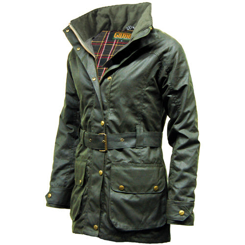 Game Cantrell Padded Antique Waxed Jacket-5