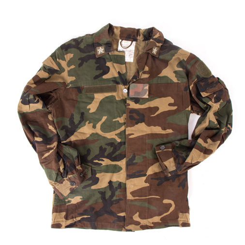 Italian Army Woodland Field Jacket