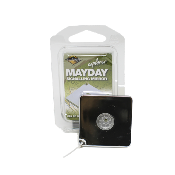 MAYDAY SIGNALLING MIRRORS - 4" Heliograph