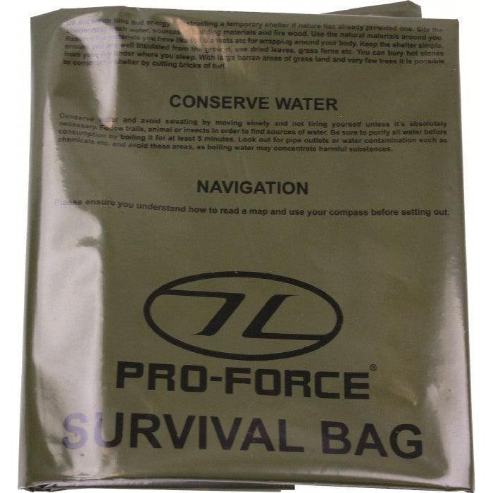 Survival Bag - Military Green