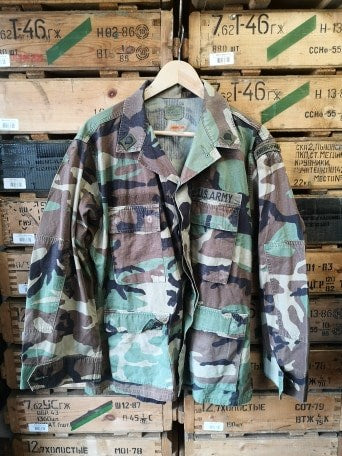 US Army Ripstop Woodland Shirt - Grade A