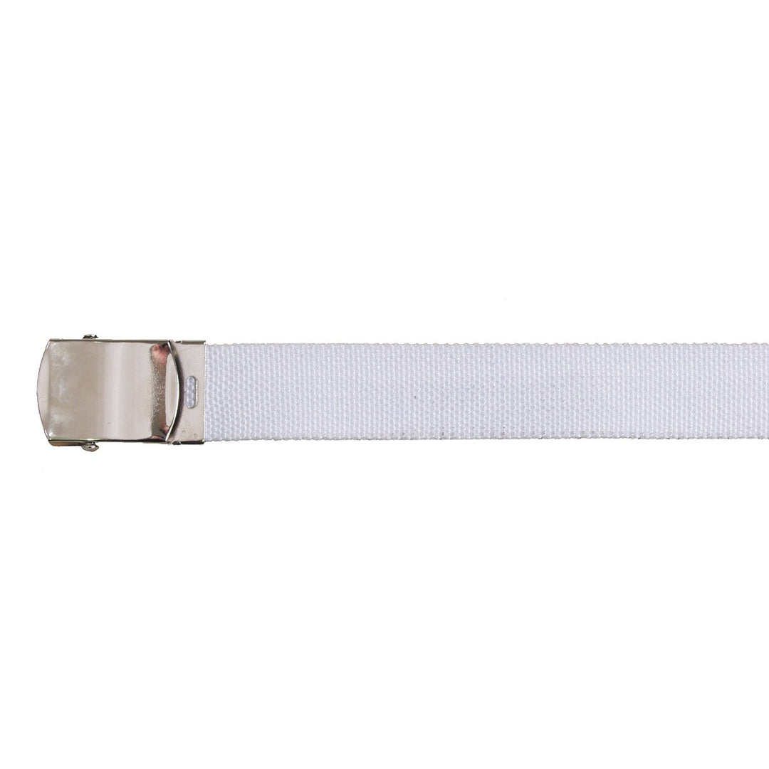 White Trouser Dress Belt