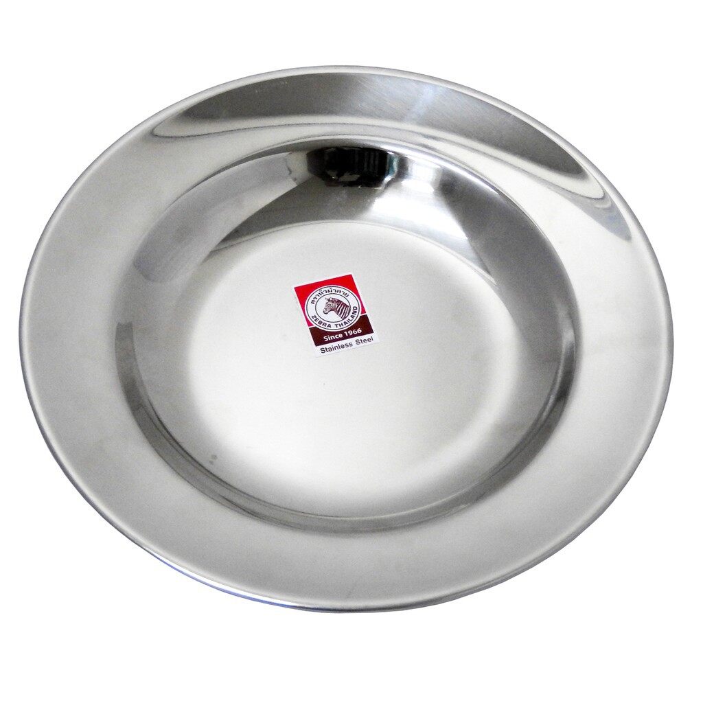 Zebra Head Stainless Steel Plate