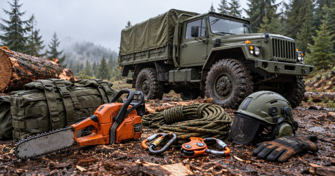 Military surplus gear for forestry and tree surgery contractors: complete 2026 guide