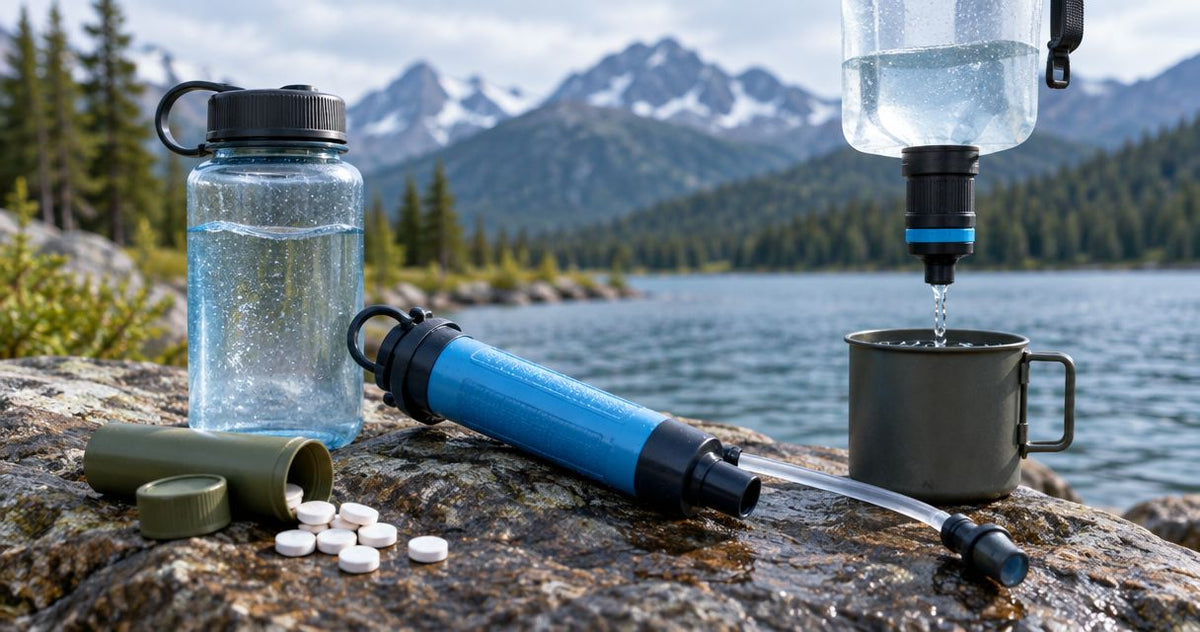 Best water purification tablets and filters for camping 2026