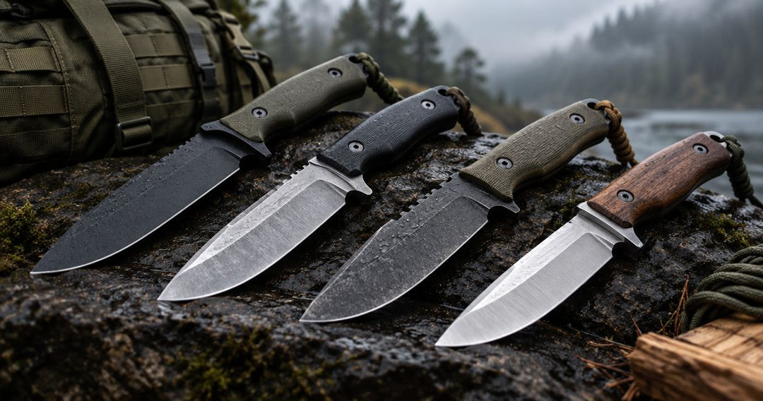 Best fixed blade survival knives ranked by blade steel 2026