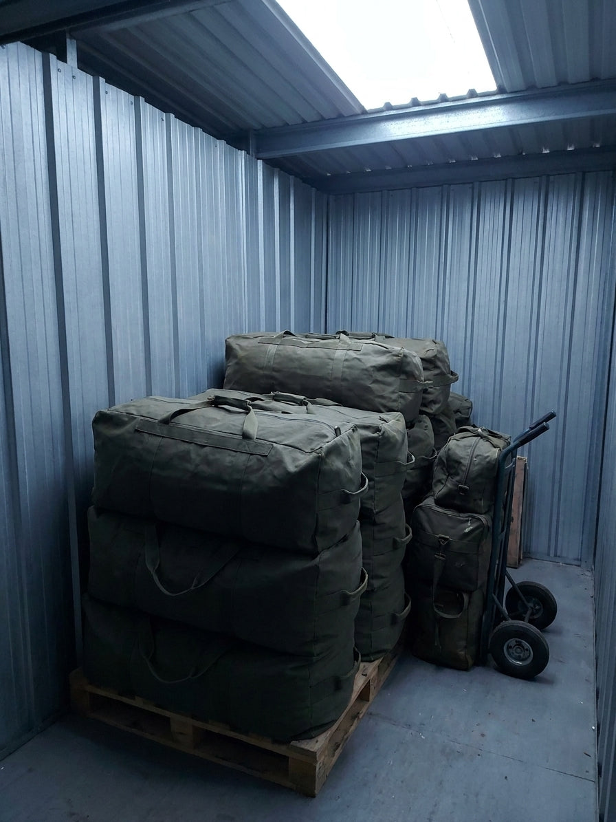 Military kit bags for removals and self storage