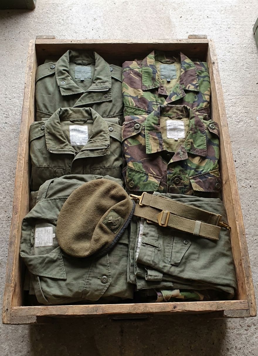 British army uniform for collectors