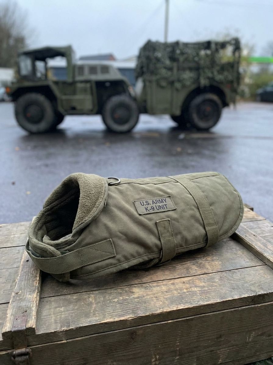 Best military dog coats and jackets for cold weather