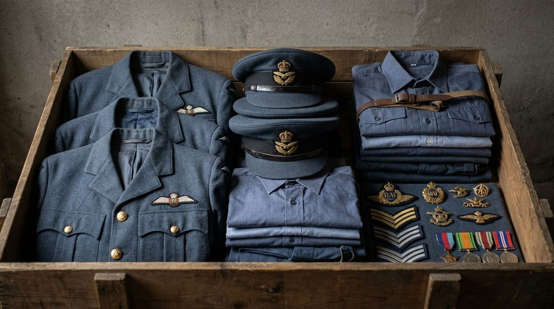 RAF uniform pieces for collectors and reenactment