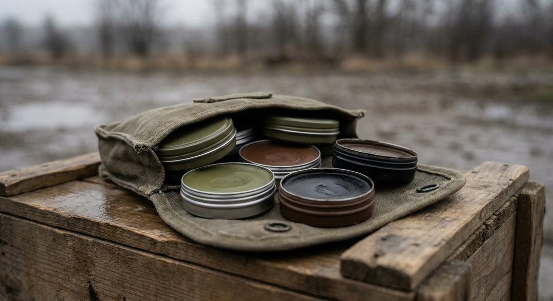 Cam cream and face paint for airsoft and hunting